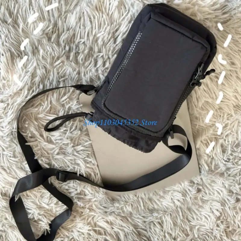 

A3PE Nylon Water Bottle Holder with Strap Water Bottle Carriers Crossbody Bag Women for Walking,Hiking,Cycling Travelling