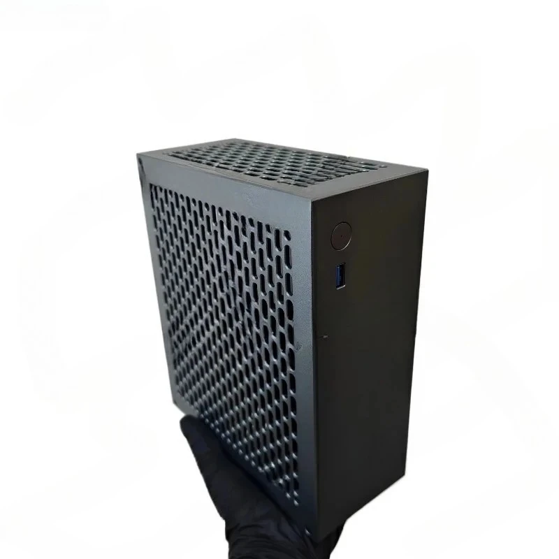 V40 Chassis, Plug-in 4060 Graphics Card Itx Chassis with Built-in 300 Watts Power Supply