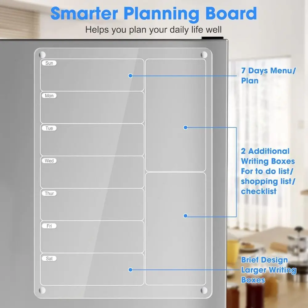 novo-planejador-de-refeicoes-em-acrilico-reutilizavel-quadro-de-planejamento-semanal-transparente-calendario-semanal-quadro-magnetico-de-menu-lista-de-compras