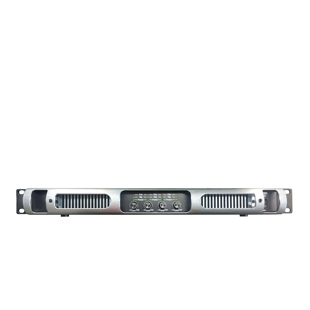 Lihui 1400-watt Class D Power Amplifier Professional 4-channel Sound Power Amplifier 2 Channel 4000w 7.2.4 Amplifier