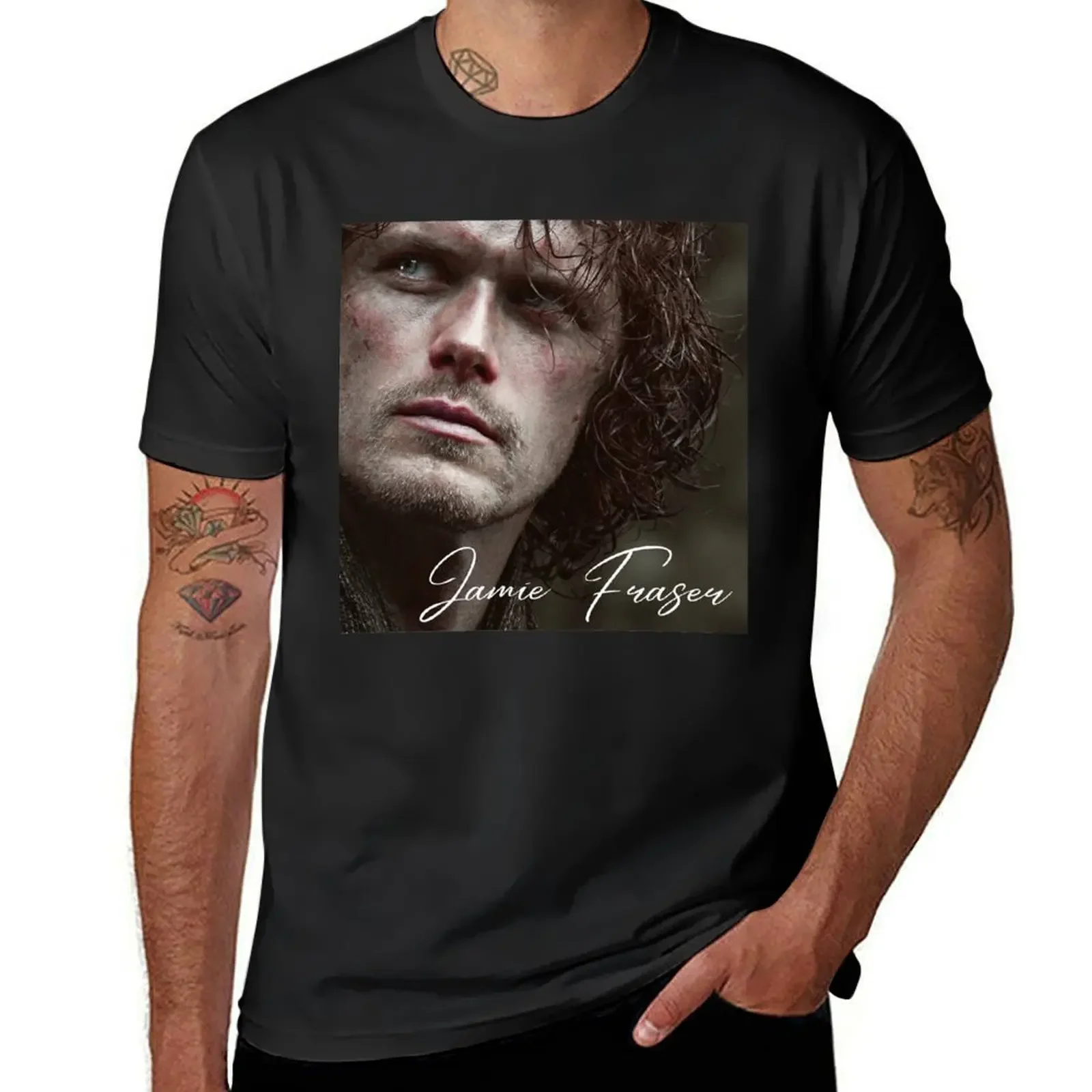 Gifts For Women Jamie Fraser Outlander Gifts For Everyone T-Shirt designer shirts plus size tops t shirts for men graphic