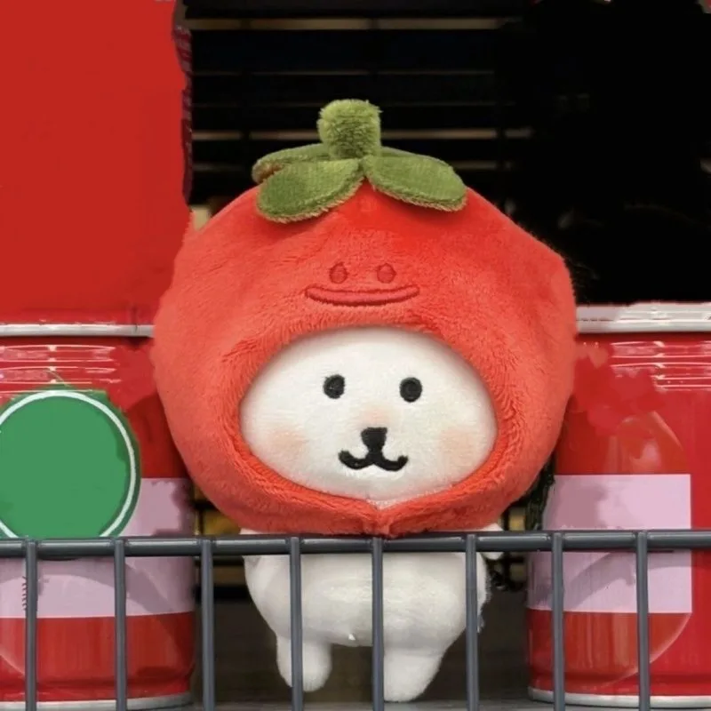 Cute Plush Fruit Series Bear Dolls Clothes Doll Headgear 10cm Cotton Doll Decorative Clothes and Clothing