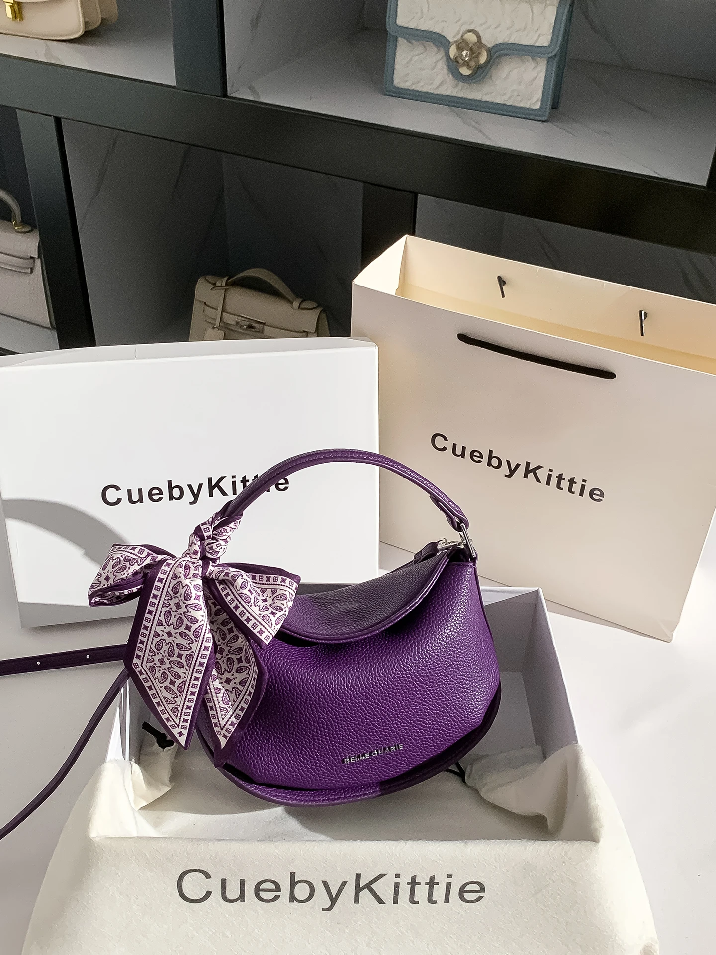 sac-a-main-femme-cueby-kittie-nouveau-style-2026-sac-bandouliere-en-cuir-motif-litchi-violet-prune-forme-dumpling