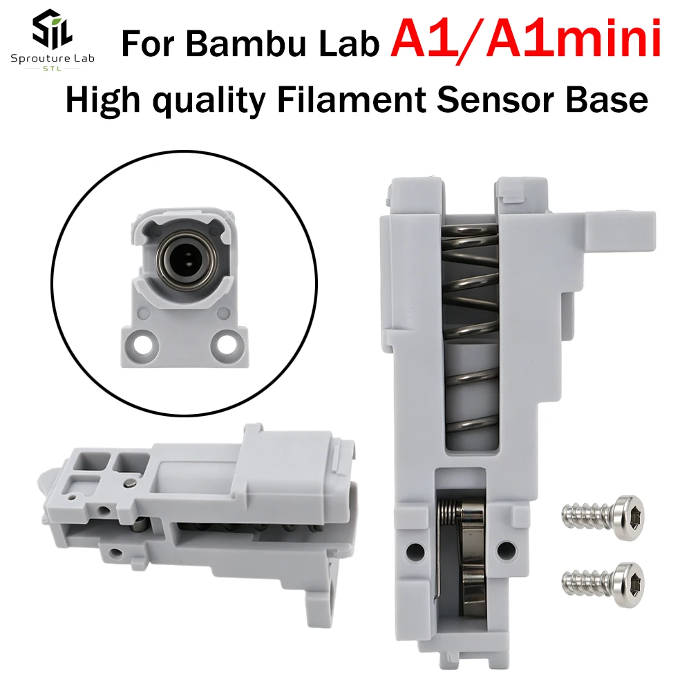 Base do Sensor de Filamento para Impressoras 3D Bambu Lab A1/A1mini Series, Acessório para Impressora 3D Bambu Lab