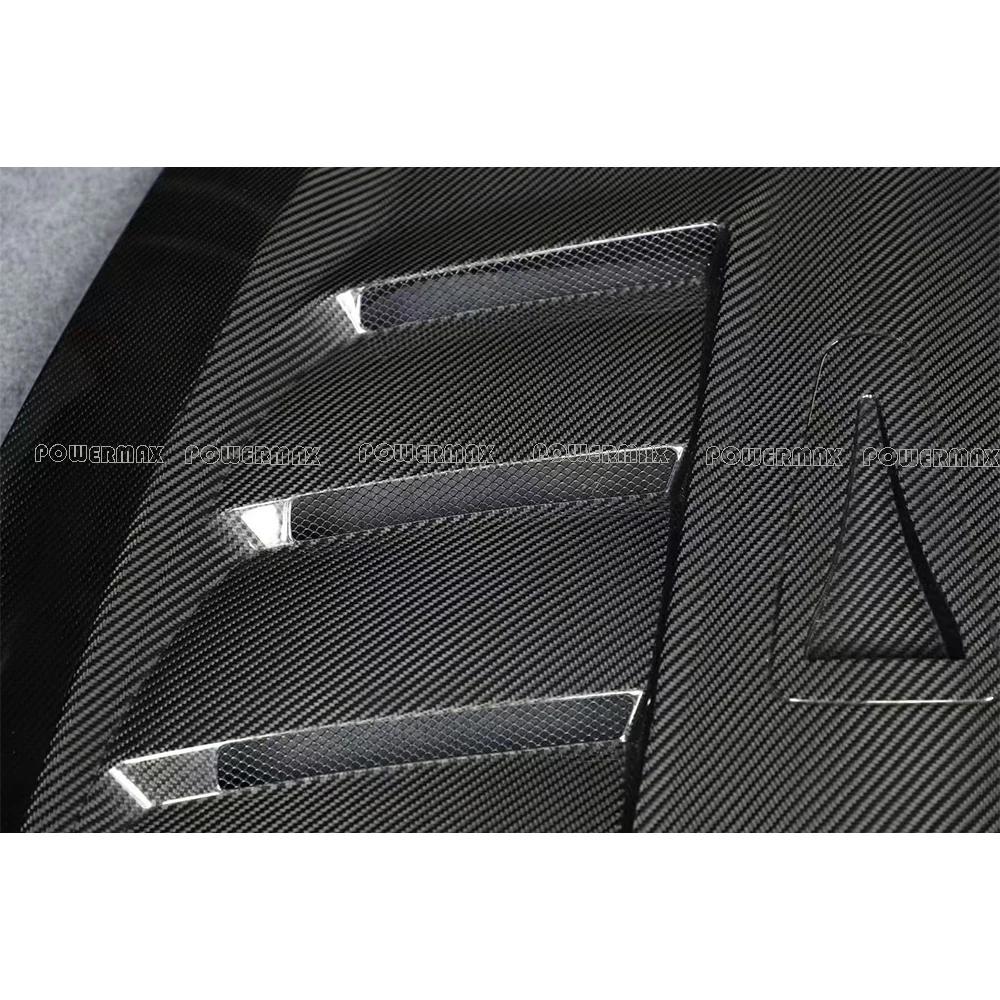 High Quality DRY Carbon Fiber HOOD for NISSAN R35 GTR R35 2017 TS TYPE Bonnet 4
