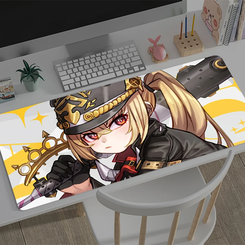 Gaming Mouse Pad Zenless Zone Zero Lucy Office Carpet Mouse Mats Gamer Rug Desk Accessories Computer Table Pads PC game Mousepad