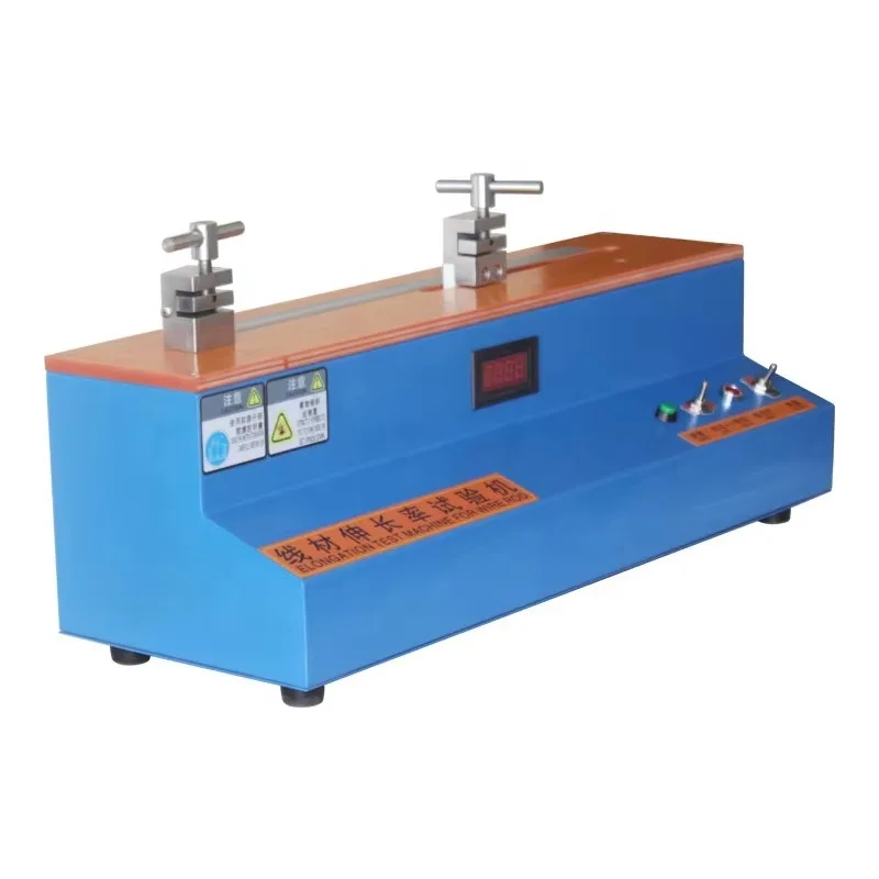 

Copper Wire Elongation Tester Wire Stretcher (0.03mm-1.0mm) 1-Year Warranty for Machine Testing Pipe Station Application
