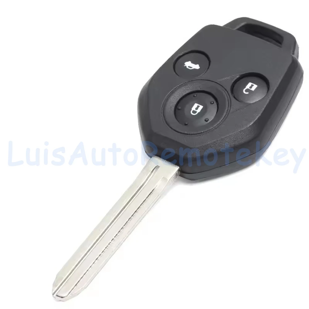 Chiave telecomando per auto a 3 pulsanti 433 MHz ASK / FSK G Chip di ricambio per Subaru Forester Impreza XV 2013 2014 2015 2016 2017