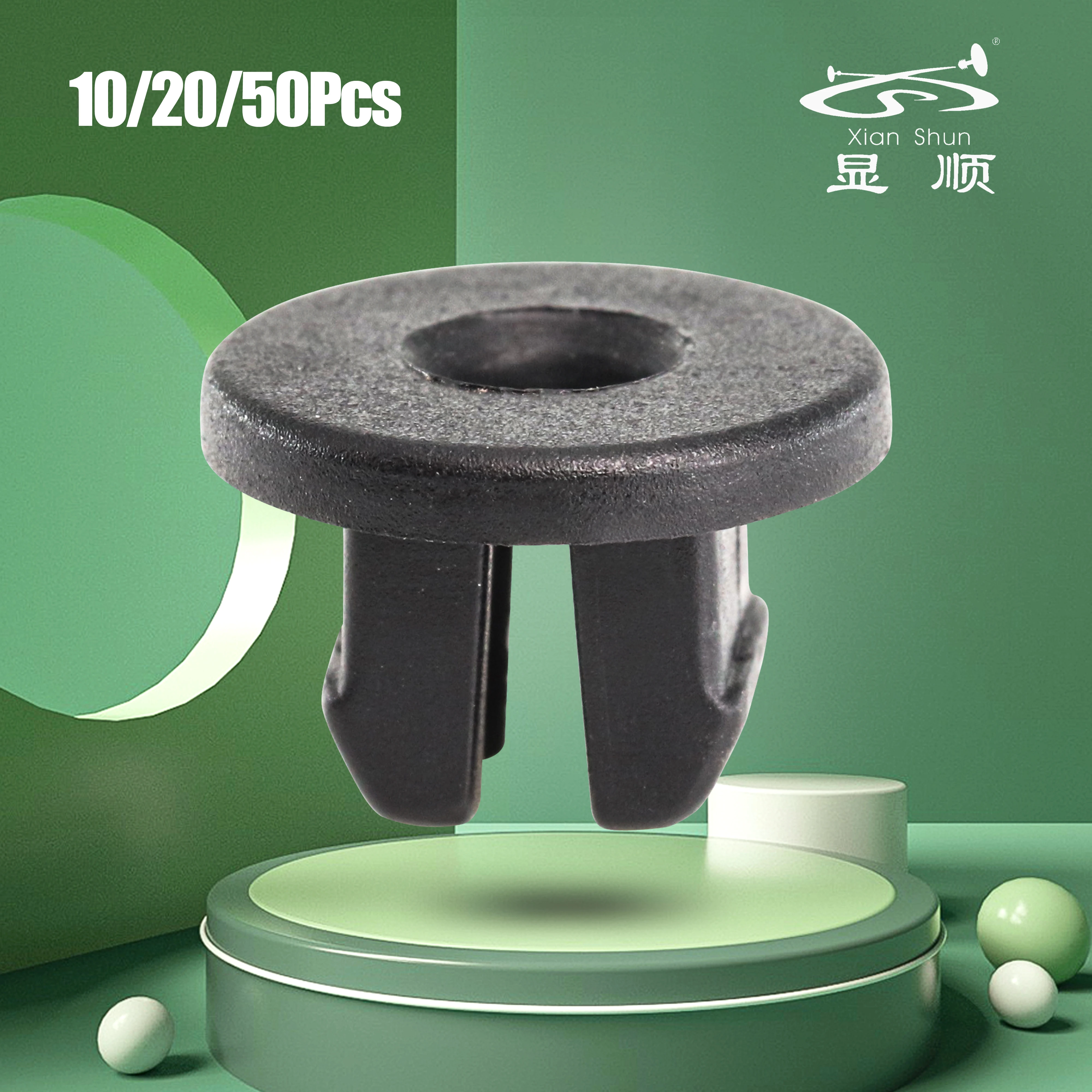 

10/20/50Pcs Black PA Rear Panel Locking Car Fastening Clips 380370 TQ39801 62698V7000 90668SA5003 MS480005 MS480003