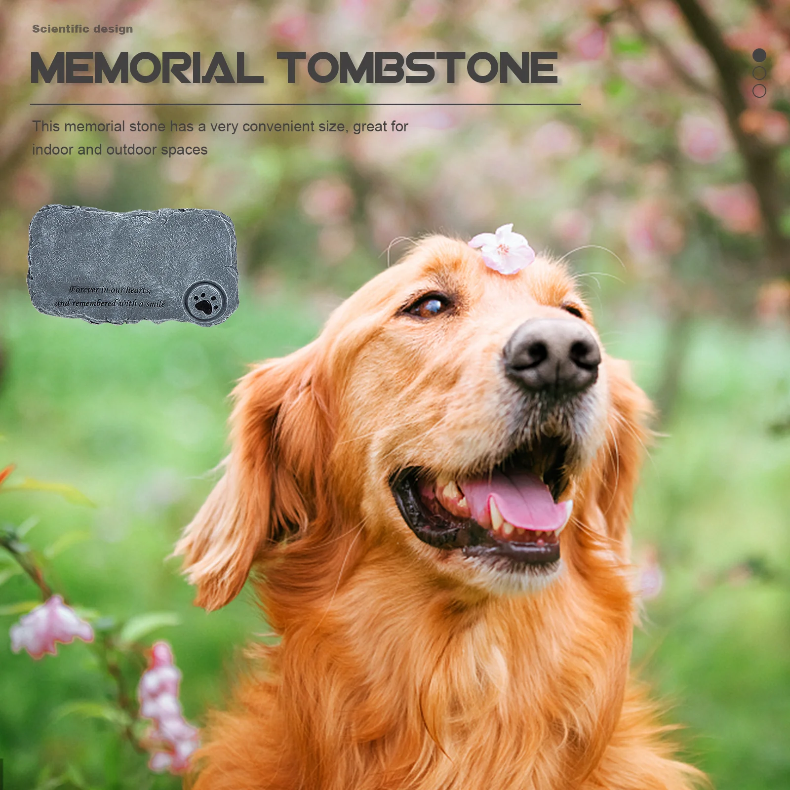 

Pet Dog Memorial Stones Grave Markers Loss of Gift Headstones for Graves
