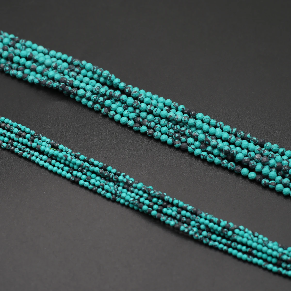 Natural Stone Beads Small Section Bead Turquoise 2 3 4mm Loose beads for Jewelry Making DIY Bracelet Necklace Length 38cm