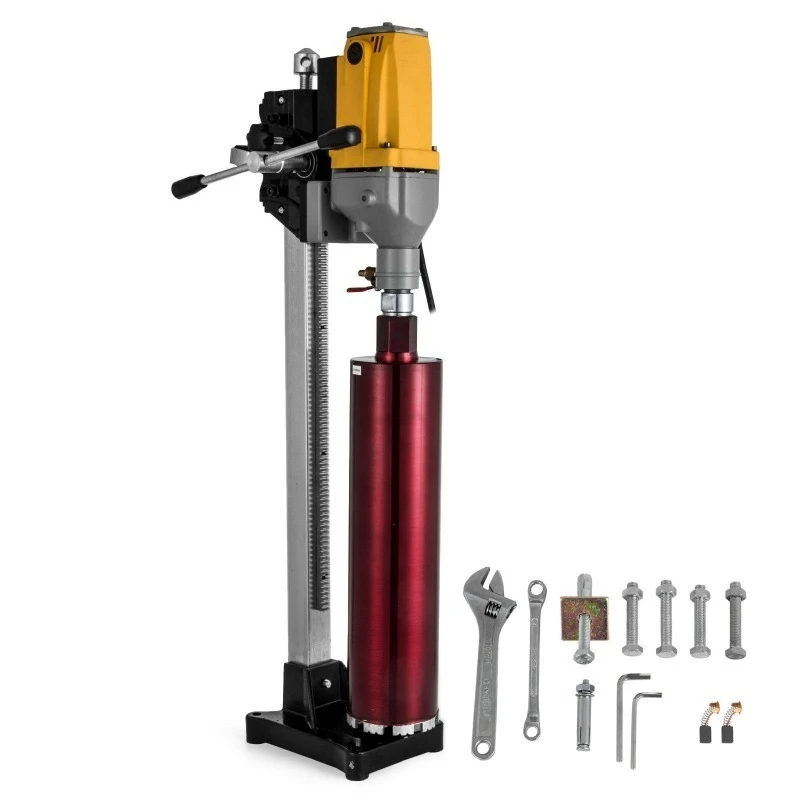Z1Z-160 Water Drilling Rig 2180W Continuously Variable Speed Electric Drilling Rig, Multifunctional Drilling