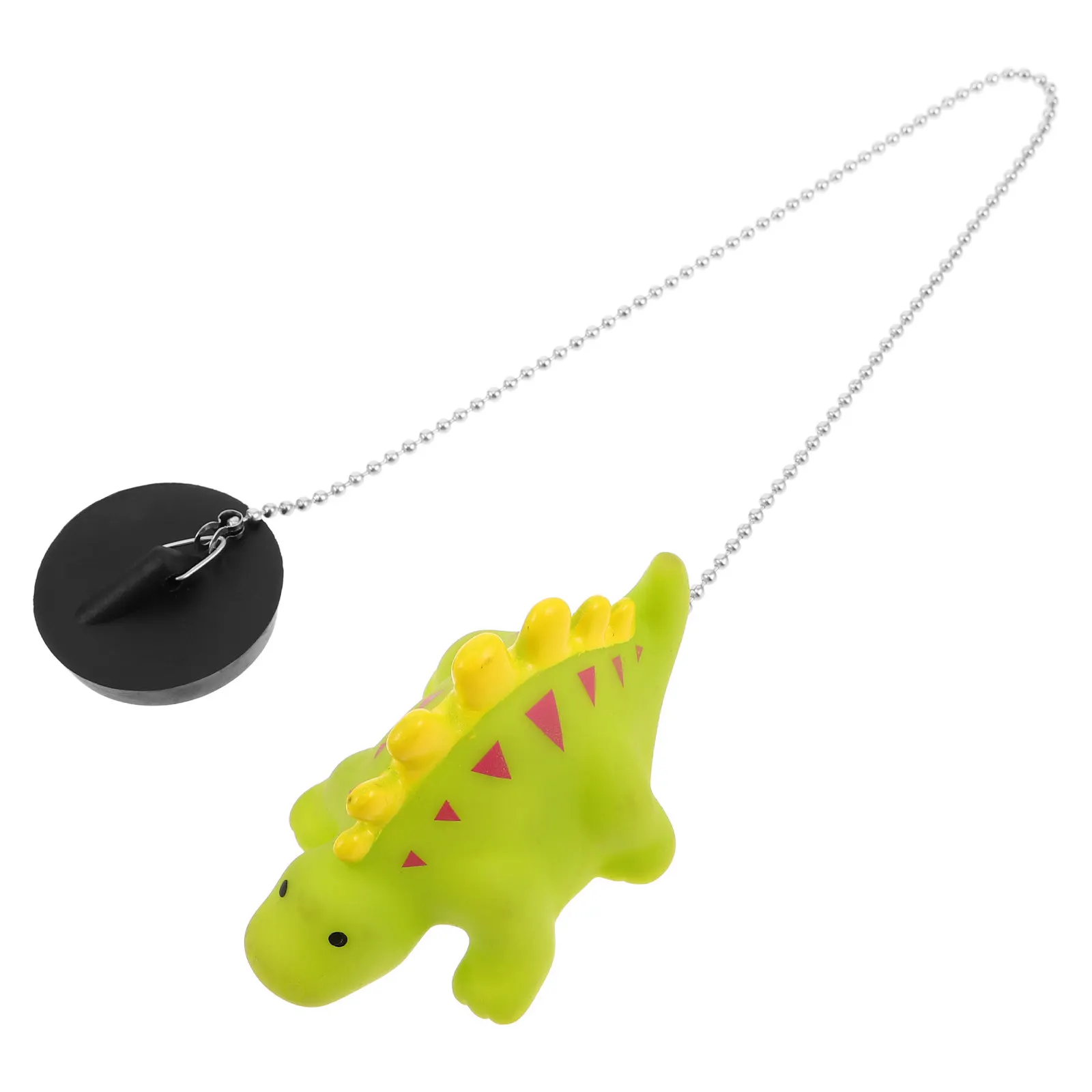 

Dinosaur Cartoon Rubber Bathtub Drain Stopper Kids Bath Plug Replacement Sink Plug Universal Fit Bathroom Water Stopper