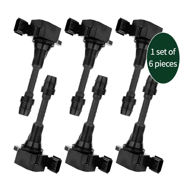 

6pcs Ignition Coil 22448-AL61C 22448AL61C 22433AL61C 22433AL615 UF401 Suitable for Nissan for 350Z for Fuga for Infiniti