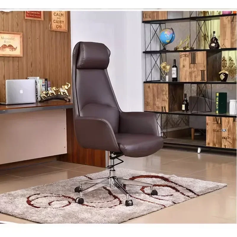 

Modern Comfortable Office Chair Simple Streaming Leather Computer Office Chair Light Luxury Sedia Ergonomica Furniture Sets