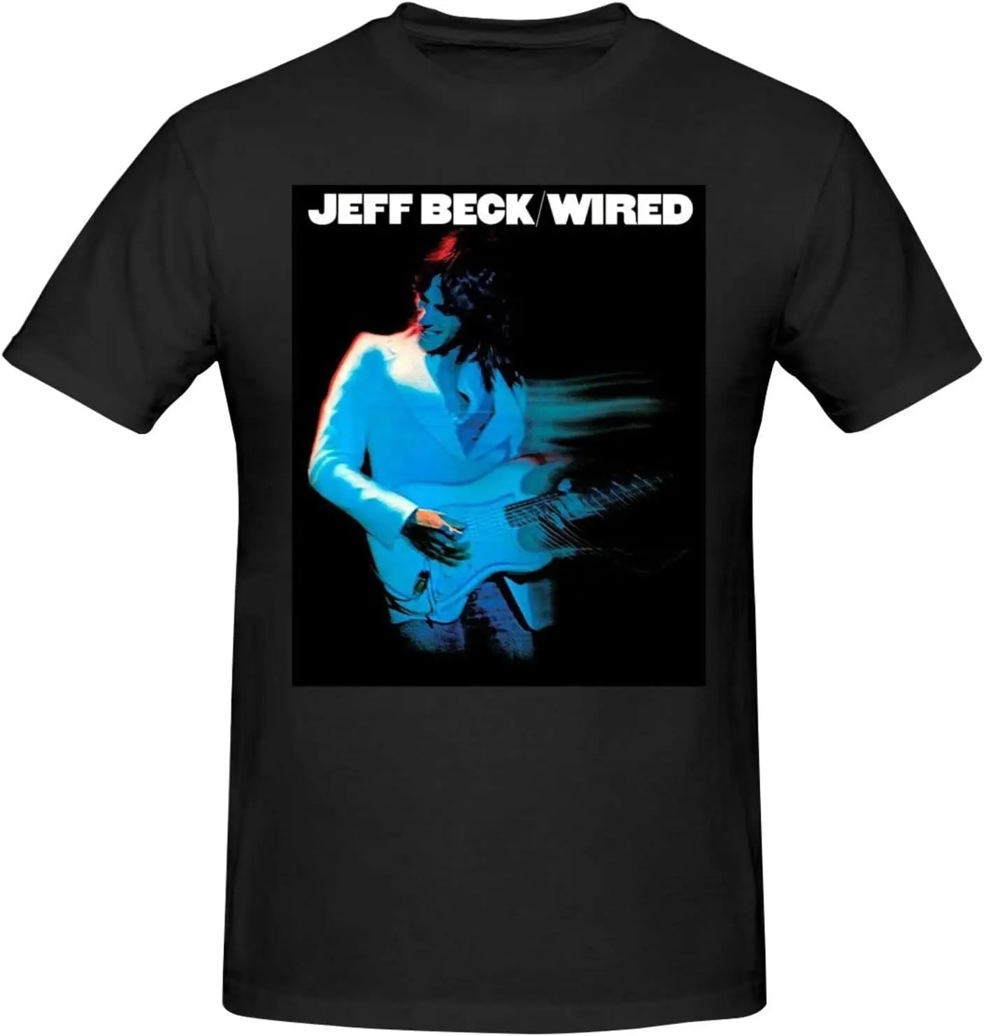 Jeff Beck Wired Men's Cotton Short Sleeves  Tees High Quality 100%Cotton Short Sleeve