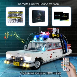 Kyglaring Led Lighting Set DIY Toys for Creator Ghostbusters 10274 Ecto-1  (Not Include the Building Blocks)