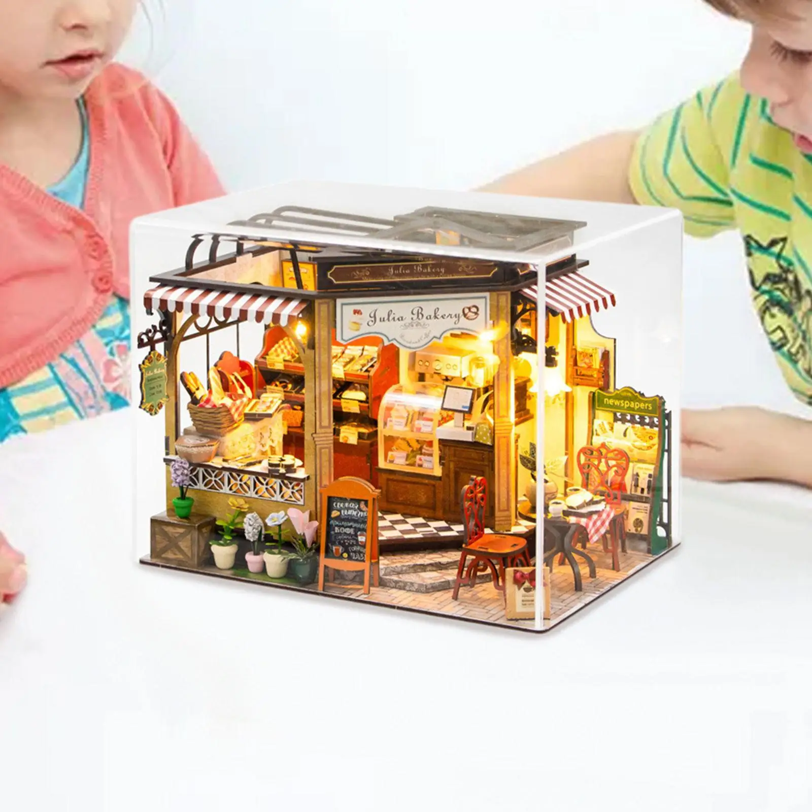 

Миниатюрный комплект кукольного домика, коллекции, домашний декор, деревянная модель кукольного домика, 3D пазлы для детей, подростков, мальчиков и девочек, взрослых, праздничные подарки