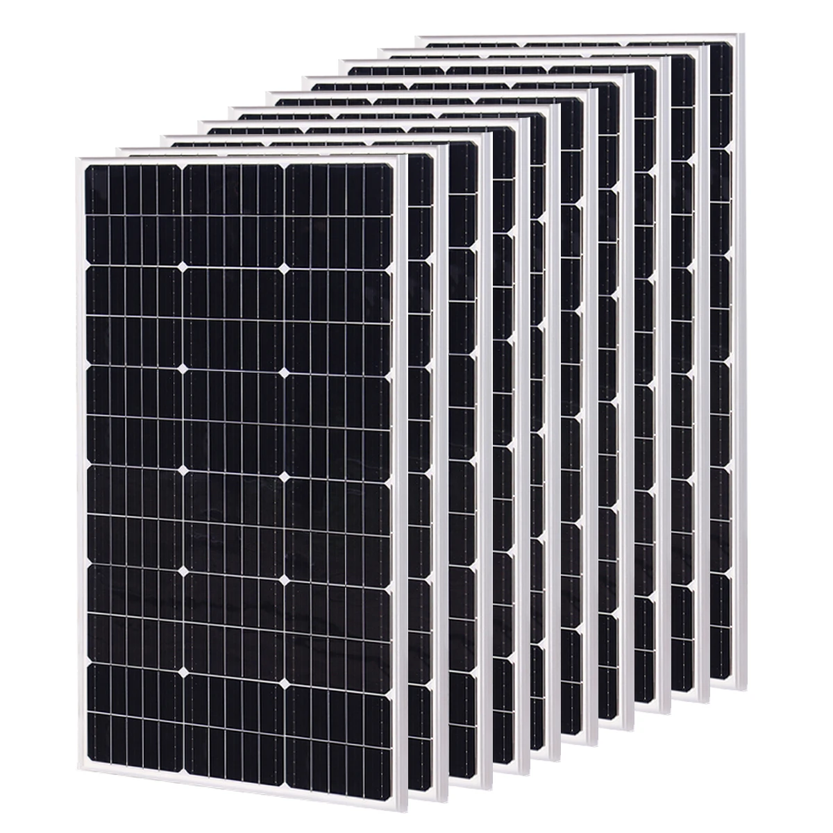 1000W Solar Panel China 18V Monocrystalline Silicon Waterproof 100W 200W 300W 400W Panel Solar Charging 12V Camping/Home/RV