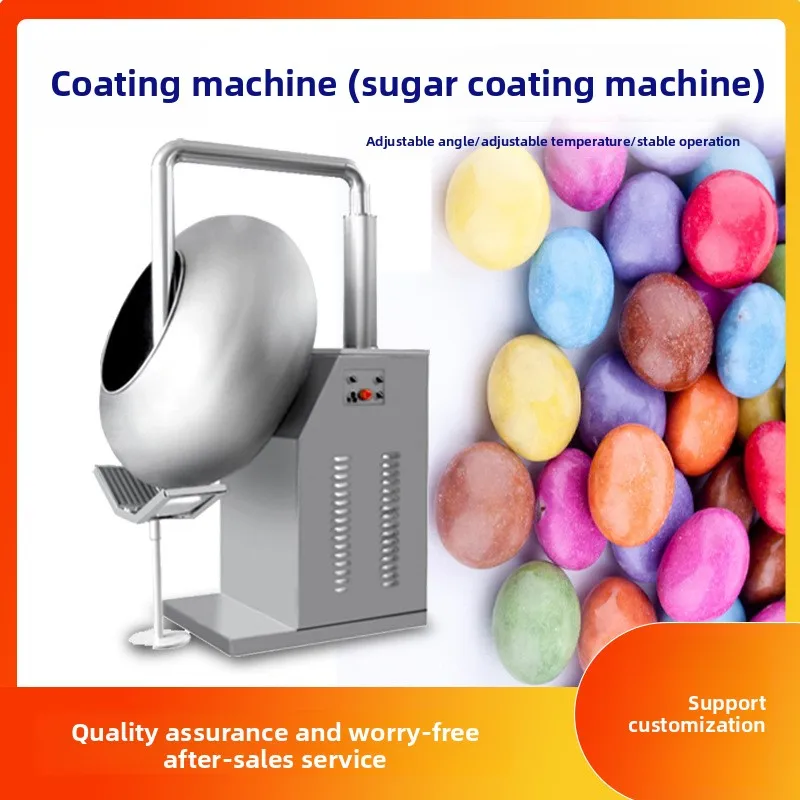 Tablet Candy Pill Polishing Machine, Food And Health Product Coating Machine
