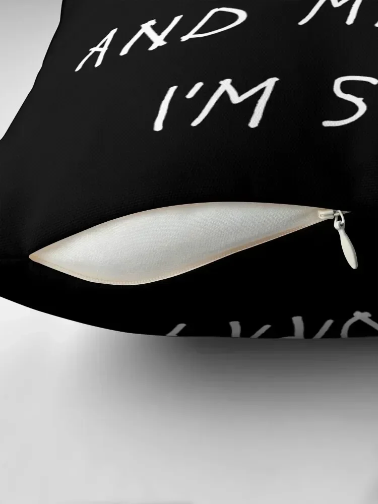 I Only Love My Bed And My Mama I'm Sorry Drake Lyrics God's Plan Throw Pillow Cushion Cover Set Luxury Pillow Cover pillow