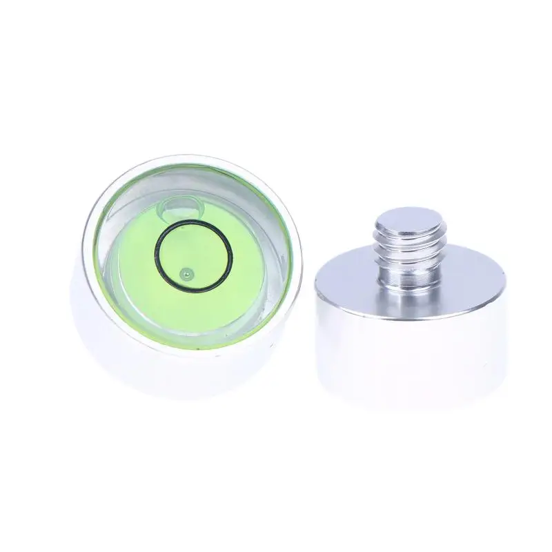 

1 шт., пузырьковый уровень «яблочко», маленький уровень «яблочко», пузырьковая бусина с винтом M6, 1/4 дюйма, инструмент для выравнивания с гвоздями