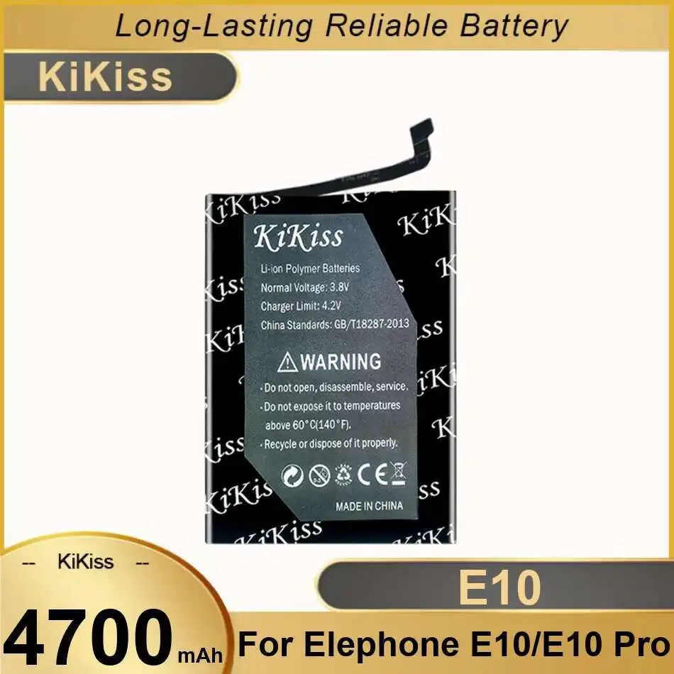 

For Elephone E10 Pro Mobile Phone Battery High-Capacity 4700Mah