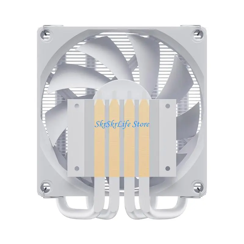 E65E Plastic Metal CPU Cooling 4 Heat Pipe 3800RPM 4 Heat Pipe CPU Radiator Replace
