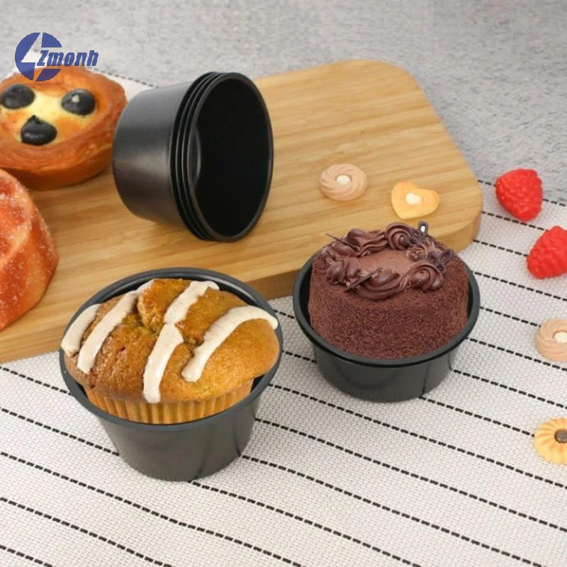 New！100/200ML Baking Cups Muffin Pan Baking Occasions Compact Cupcake Molds For Air Fryers Compact Design Efficient Storage