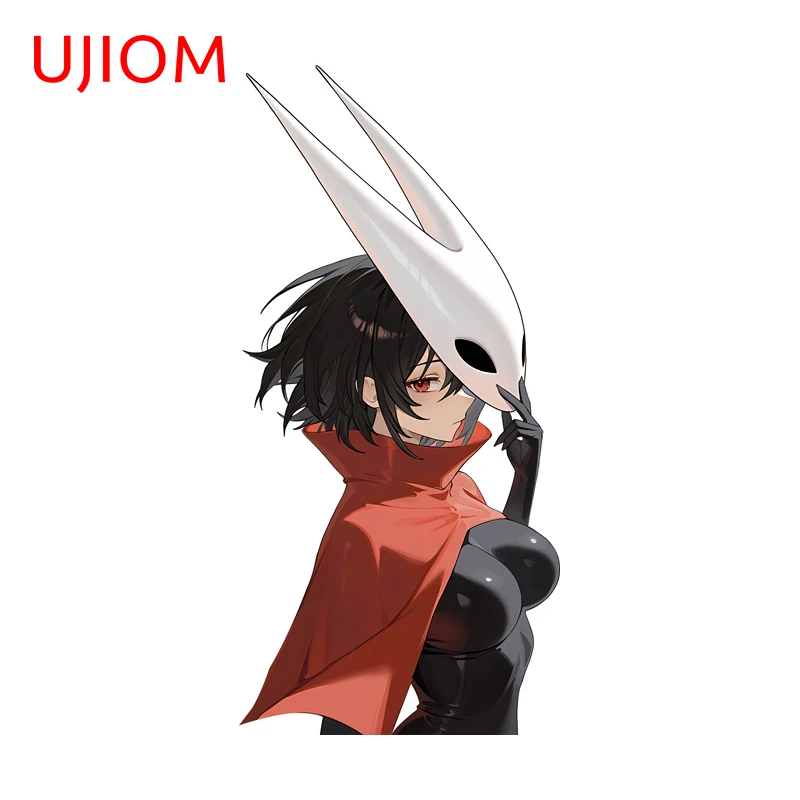 UJIOM Sexy Hornet Knight Wall Sticker The Female Hollowing Knight Personality Decal Unique Bedroom Bathroom Waterproof Decor