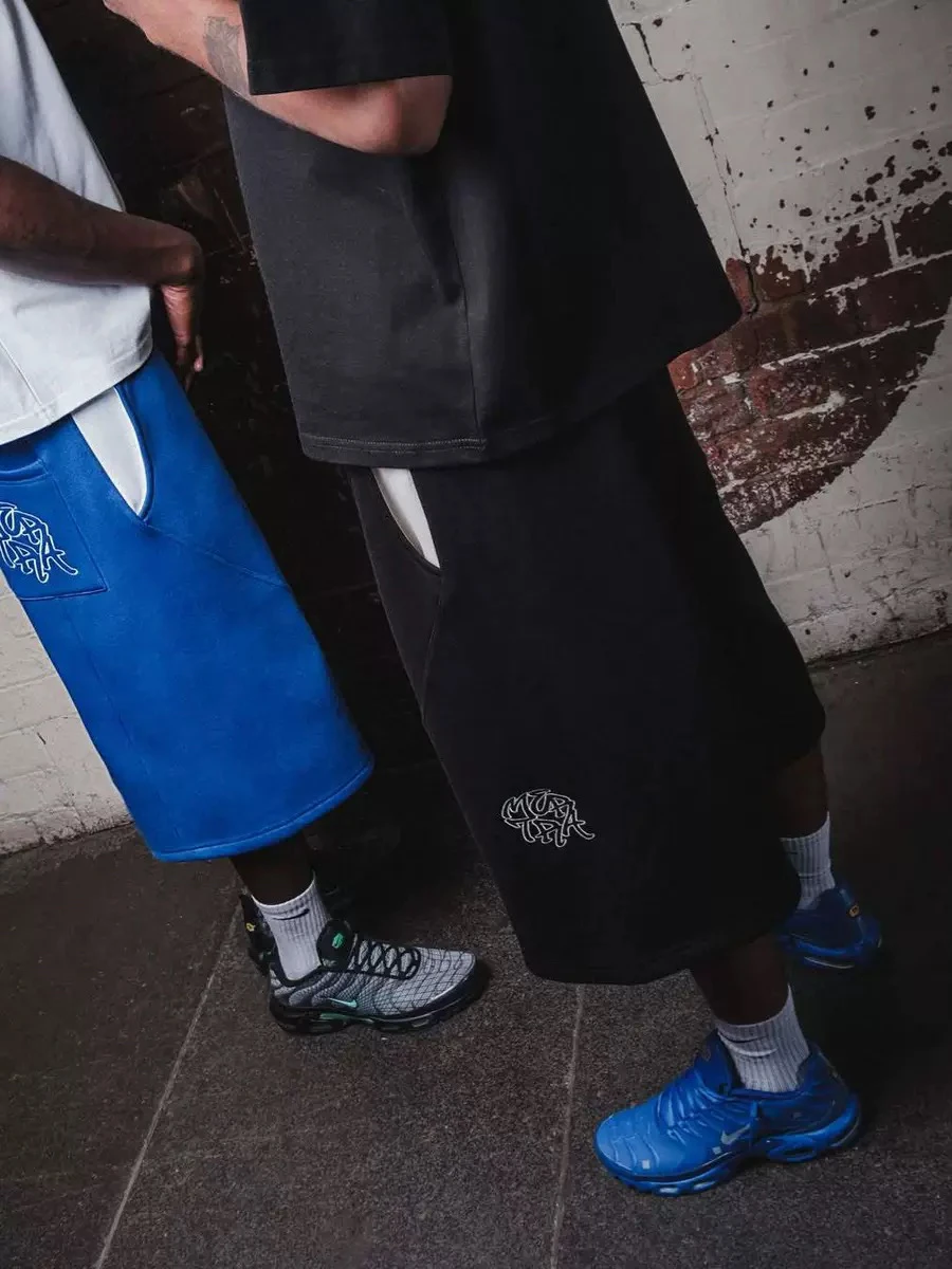 شورت قصير عالي الجودة مطرز بحروف ميرترا، ملابس كاجوال عصرية للشارع بأسلوب الهيب هوب #5