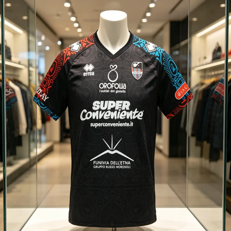 Camiseta Unissex 2026 Catania Club: Respirável, Flexível, Confortável e Absorvente de Suor – Moda Personalizada para Família e Crianças