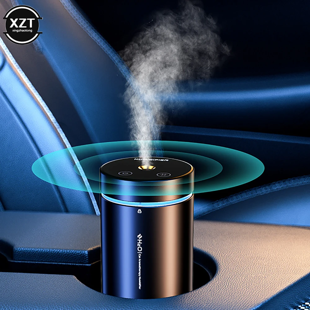 XZT Car Air Humidifier Aroma Essential Oil Diffuser for Home Car Air Purifier USB Fogger Mist Maker Detachable Humidification