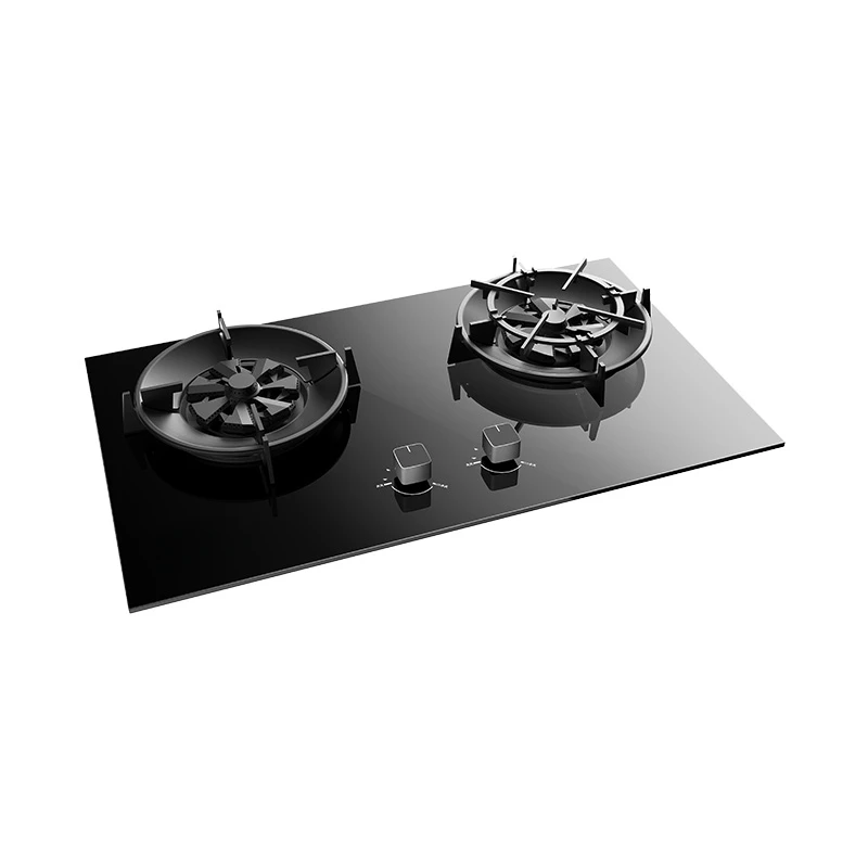 Hot Sale Burner Stove New Design Kitchen Appliances Dual Burner High Tempered Glass Power Supply Built-in Household