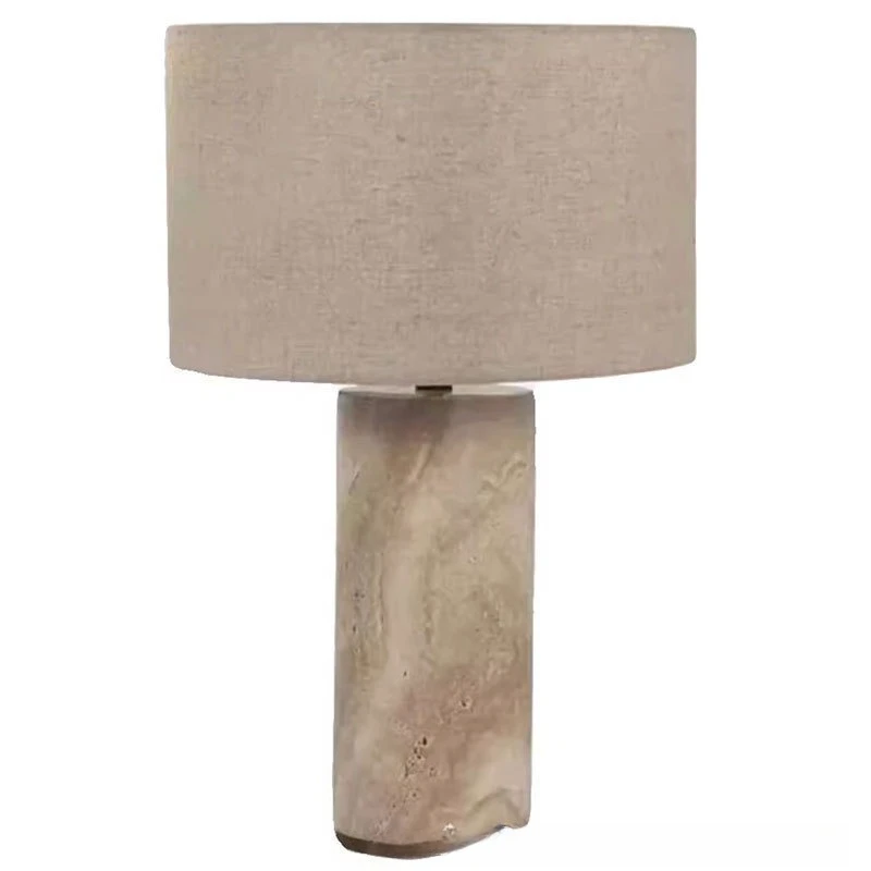 Candeeiro de mesa em mármore hotel sala de estar estudo quarto candeeiro de cabeceira