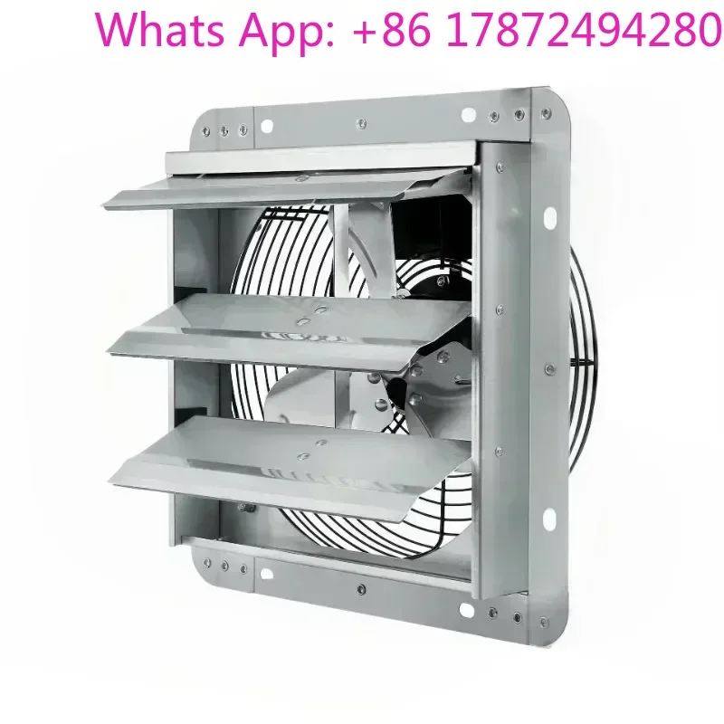 High Speed Wall Mounted Ventilation Metal Industrial Exhaust Fan for Greenhouse Farm Poultry Fan