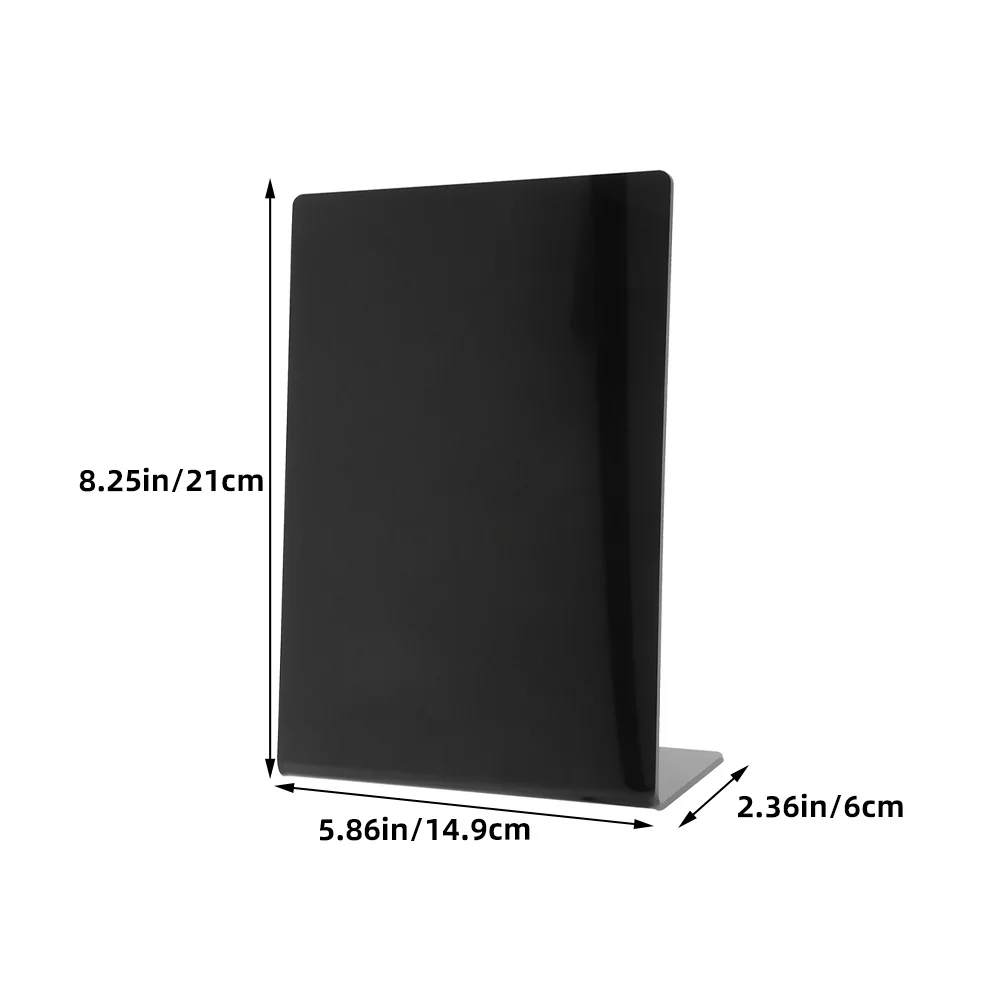 2Pcs Mini Chalkboard Handcrafted Reusable Food Display Table Sign for Parties Restaurants Cafes Menu Tags Food Tags