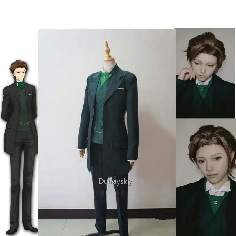 

ABC123CosplayYuukoku no THE PATRIOT Albert Moriarty Cosplay Costume Custom-made3'd,5;h.9/
