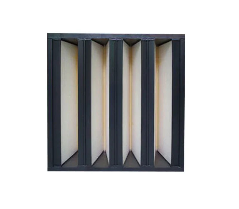 Filter Medium Efficiency F7 F8 H3 H4 Plastic Frame 592 X 592X 292mm Mini-pleated Compact 4  Air Filter