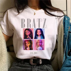 Bratz t shirt women manga comic streetwear t shirt female anime streetwear designer clothing