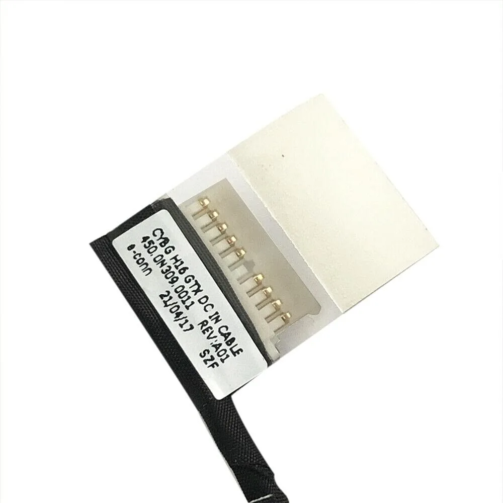 DC Power Jack Charging Port Cable Plug for Dell Inspiron 16 7610 15 7510 /Vostro 7510 (2022) 0H0FJ5 450.0N309.0011