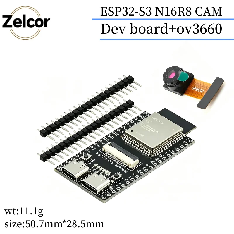 ESP32-S3 N16R8 CAM ESP32 S3 N16R8 CAN OV3660 Development Board WiFi+Bluetooth Module OV2640/0V5640 Camera for Arduino 4