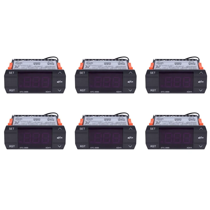 

FAST-6X STC-3000 110 В-220 В 30 А пресс цифровой регулятор температуры термостат с инструментом управления датчиком