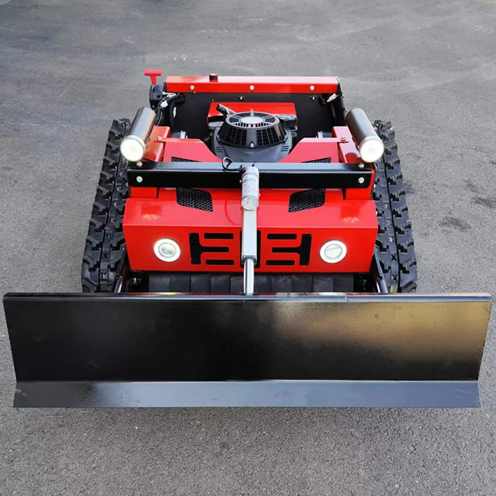 Customized Sell Fully Automatic Lawn Mower High Quality Crawler Weed Eater Wireless Remote Control Lawn Mowing Robot Wholesale