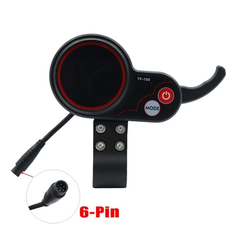 TF-100 LCD Display Meter Black Bicycle Modification Is Suitable For Kugou M4 Electric Scooter