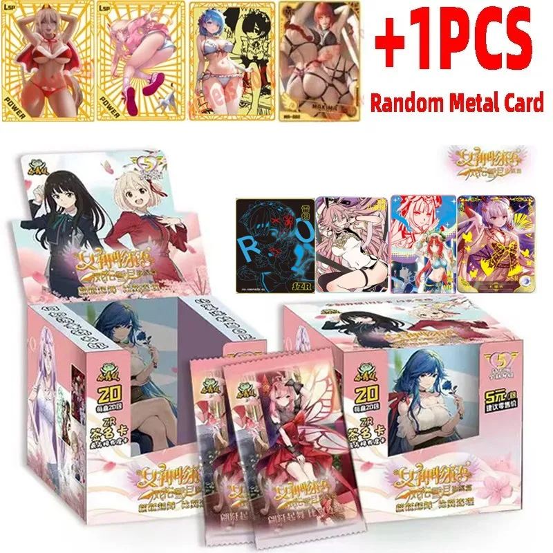 

2023 New Goddess Story Collection Cards Ns 5m07 Offline Edition +1pcs Cp Metal Card Girl Sexy Bikini Anime Game Card Christmas