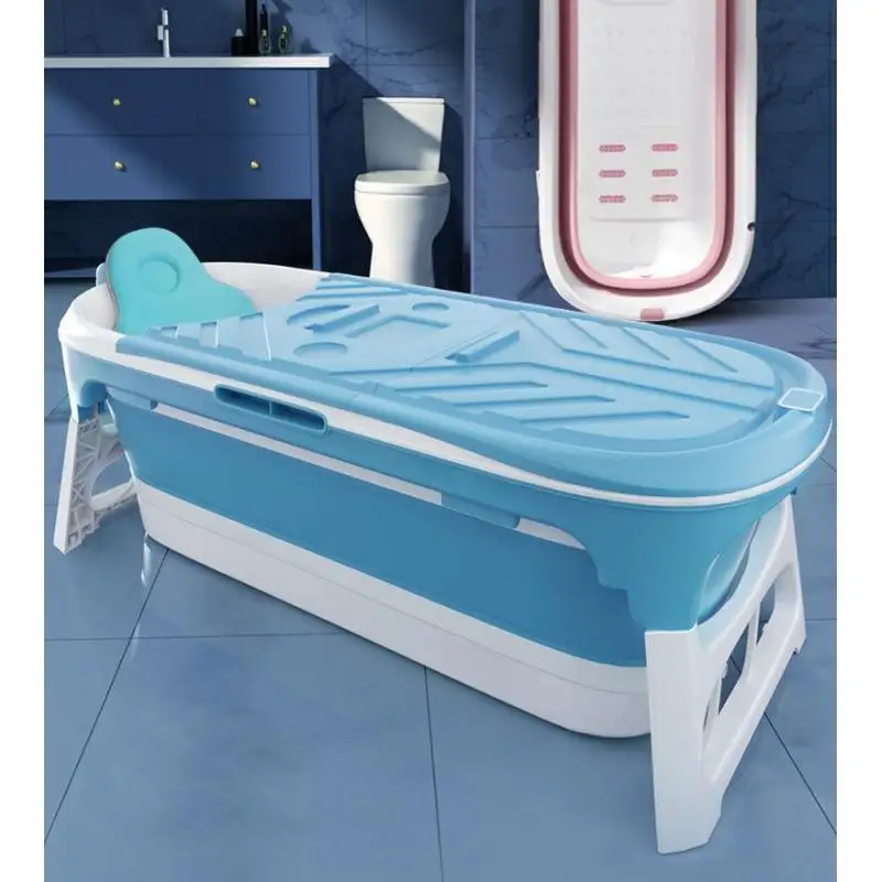 

Household Adult Portable Bathtubs Folding Bathtub Bathroom Adult hot Tub Full Body Sweat Steaming Large Foldable Baby Bathtubs