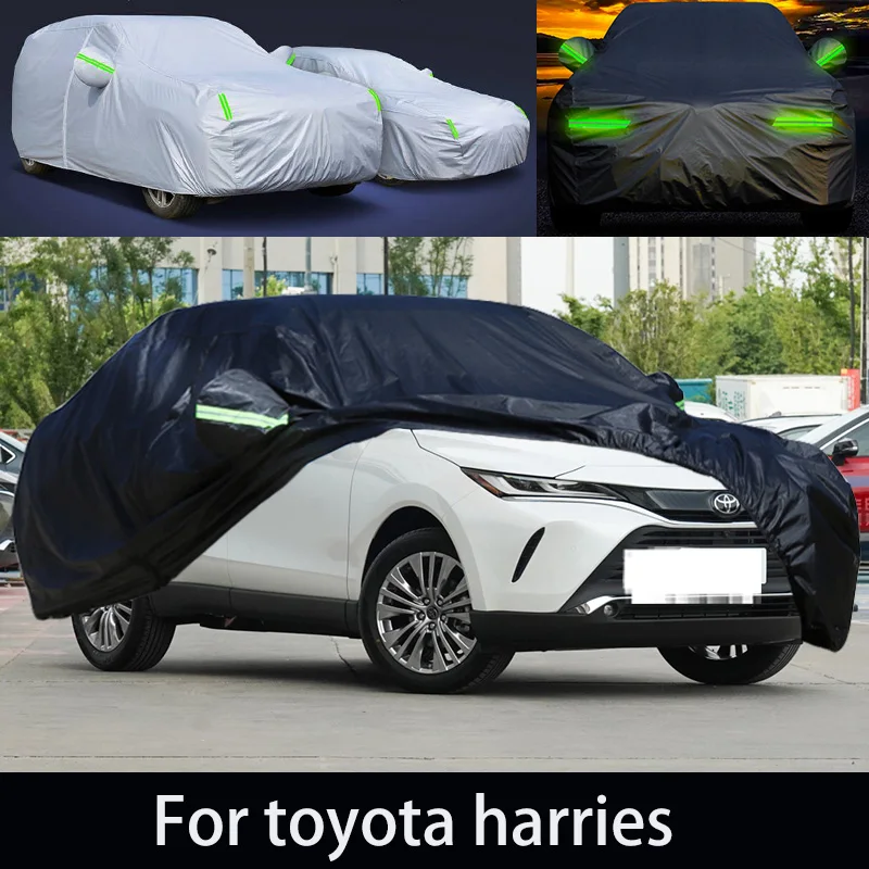 For toyota harries auto anti snow, anti freezing, anti dust, anti peeling paint, and anti rainwater.car cover protection