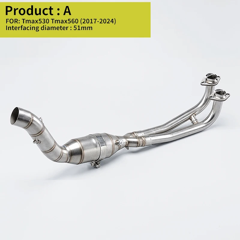 

Глушитель выхлопной системы, полная система мотоцикла для Yamaha T-max T MAX 500 530 560 tmax 530 Tmax 560 2017-2023