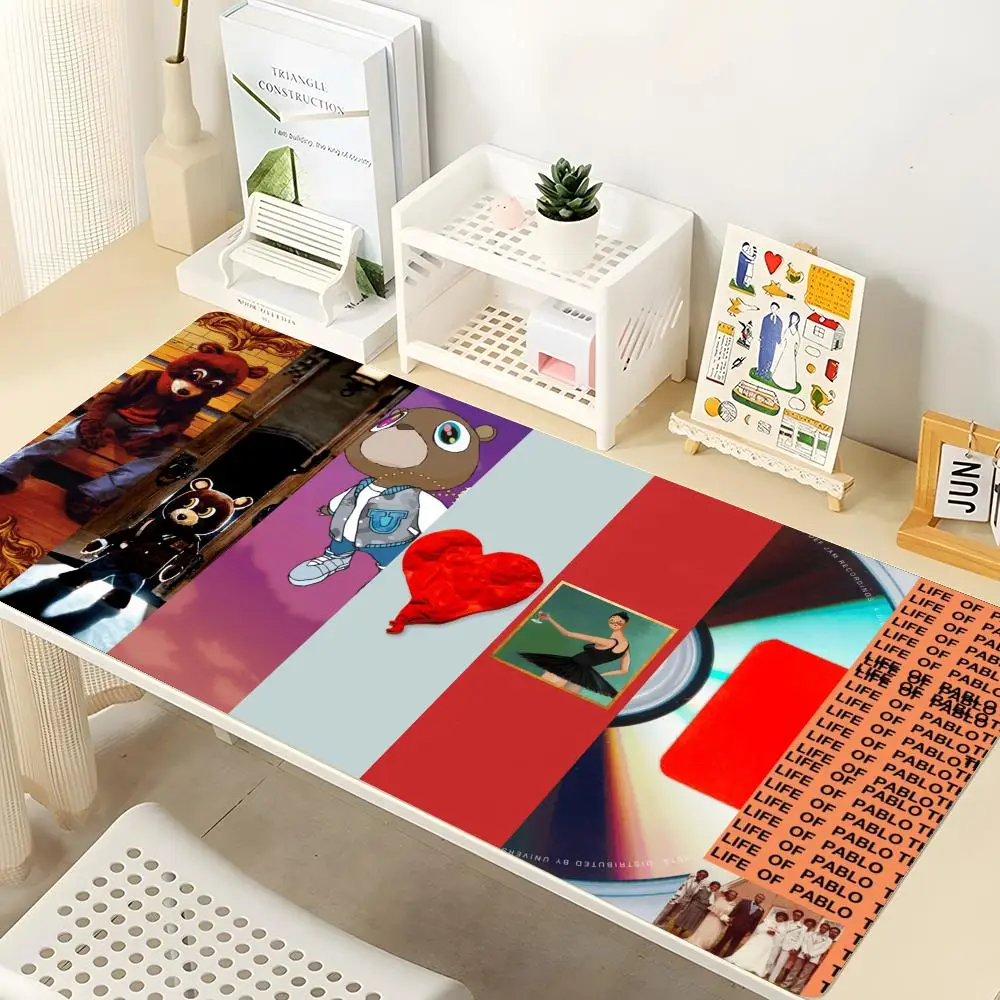

Kanye Mouse Pad Gaming Mousepad Abstract Large 900x400x5mm MouseMat Gamer XXL Mause Carpet PC Desk